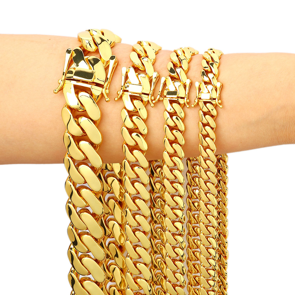 Großhandel 10mm/12mm/15mm/20mm – Cuban Link Chain 12Mm Bewertung und Preis