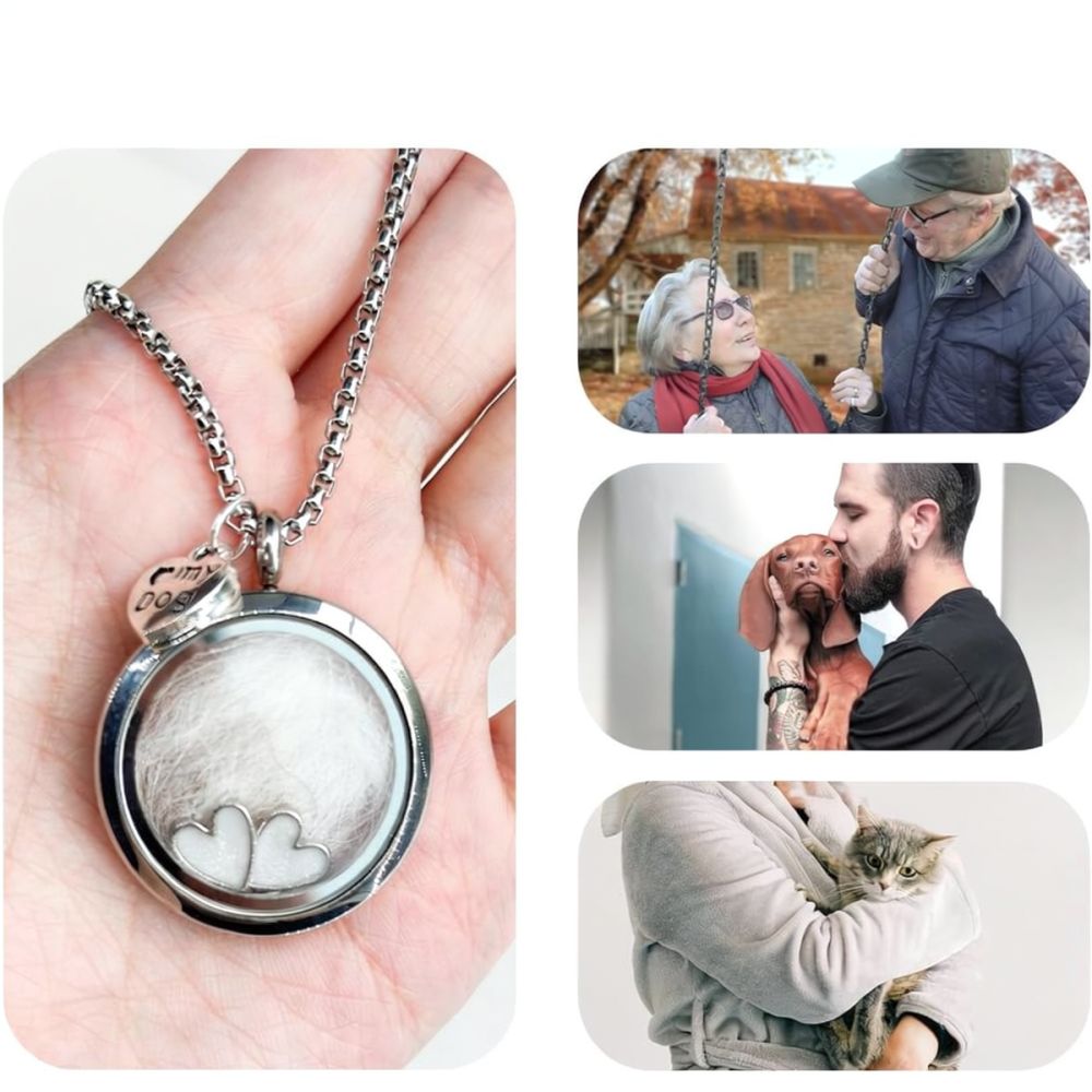 Edelstahl-Herz-Anhänger als An – Heart Locket Necklace Photo Bewertung und Preis