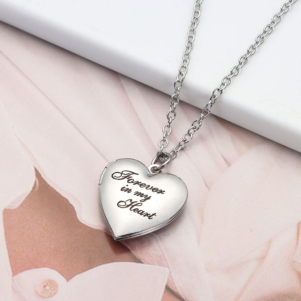 Lover Fashion Friend Schmuckke – Heart Locket Necklace Photo Bewertung und Preis