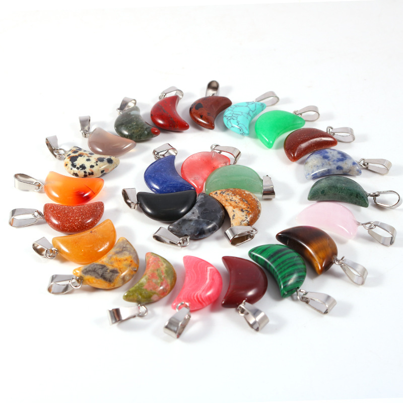 20 teile/beutel Naturstein Kri – Crystal Pendant Necklace Natural Stone Bewertung und Preis