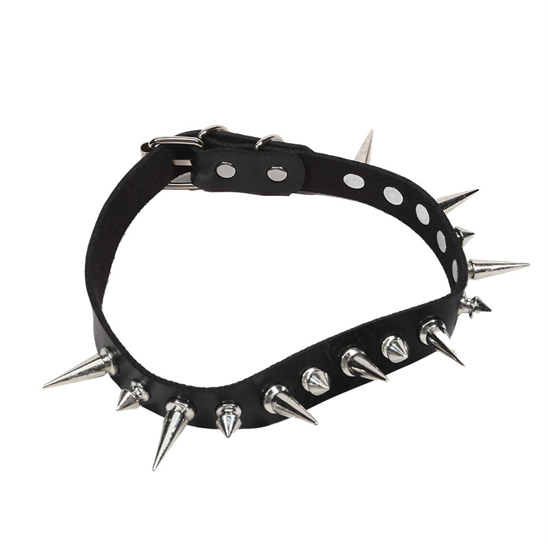 Punk Langer Spike-Choker aus K – Goth Punk Spike Choker Bewertung und Preis